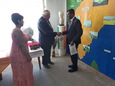 NÁVŠTĚVA INDICKÉHO VELVYSLANCE Shri Hemanta H. Kotalwara - 30.7.2021