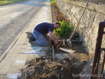 Oprava chodníku
