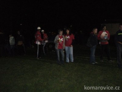 Noční soutěž ve Vraníně