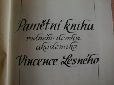 VINCENC LESNÝ